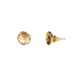 Icarus Molten Gold Studs |  Earrings - Common Era Jewelry