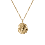 Gaia Molten Mini Medallion |  Necklaces - Common Era Jewelry