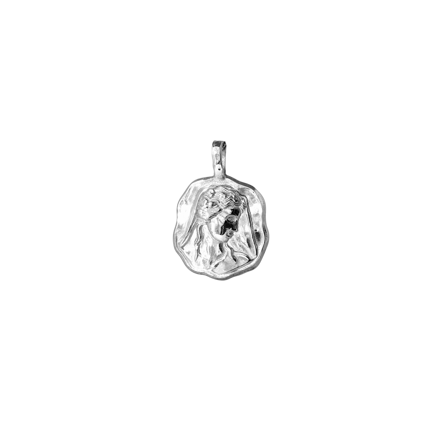 Gaia Molten Mini Medallion | Necklaces - Common Era Jewelry