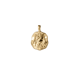 Gaia Molten Mini Medallion | Necklaces - Common Era Jewelry