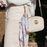 Botticelli's Daydream Satin Hair Scarf |  Scarves - Common Era Jewelry