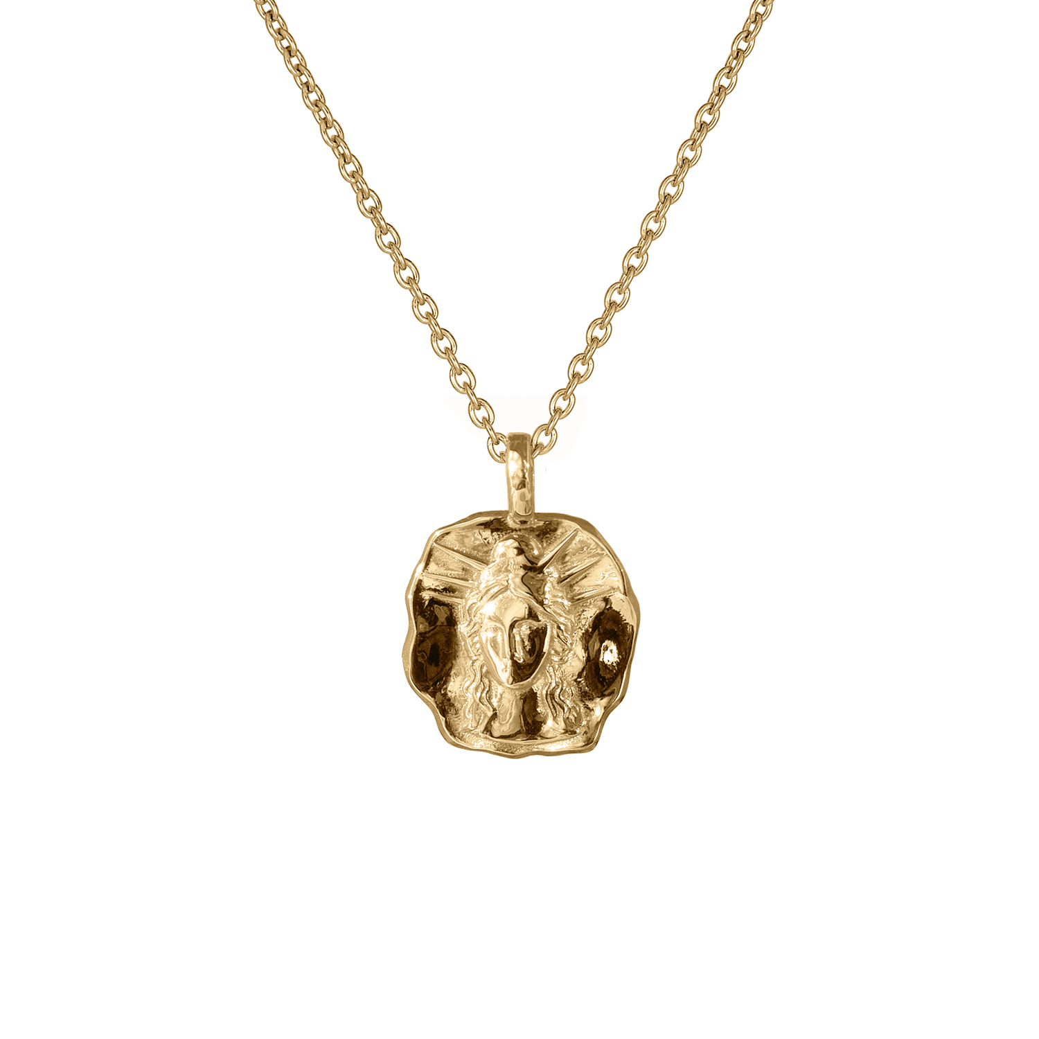 Hecate Molten Mini Medallion | Necklaces - Common Era Jewelry