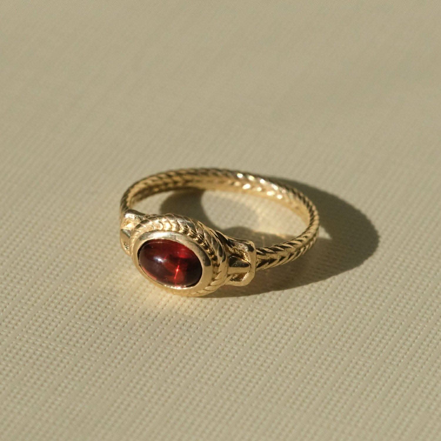 Ancient Heirloom Ring - Garnet |  Rings - Common Era Jewelry