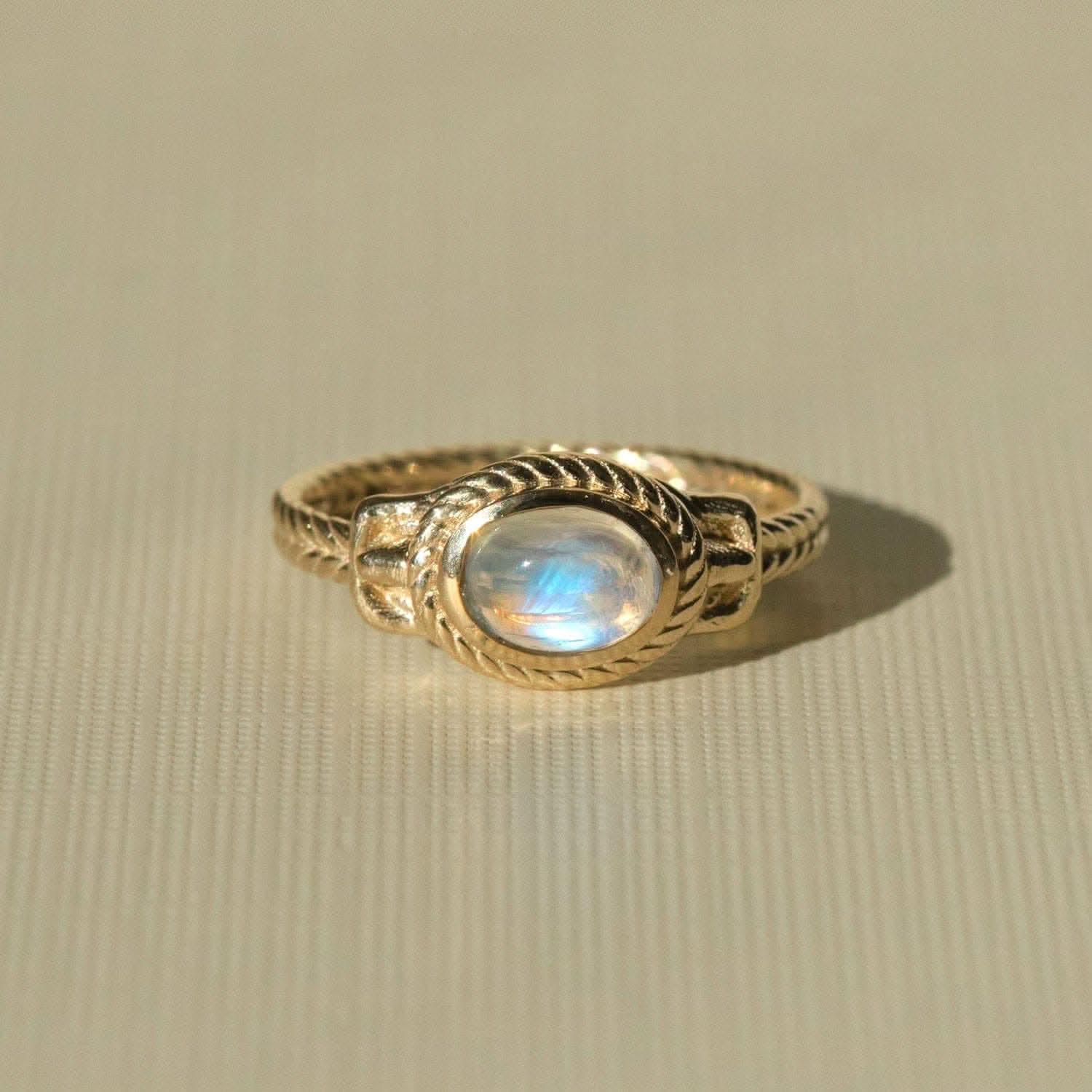 Ancient Heirloom Ring - Moonstone |  Rings - Common Era Jewelry