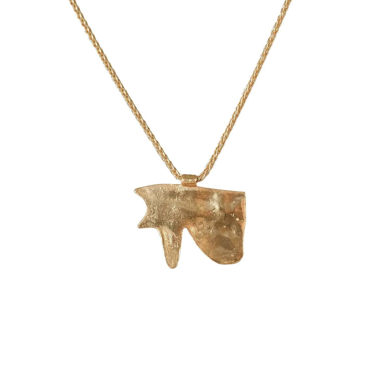 Eye of Horus Gold Talisman Necklace | Necklaces - Common Era Jewelry