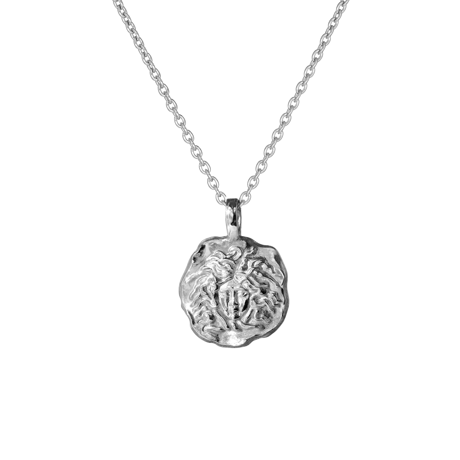 Medusa Molten Mini Medallion | Necklaces - Common Era Jewelry