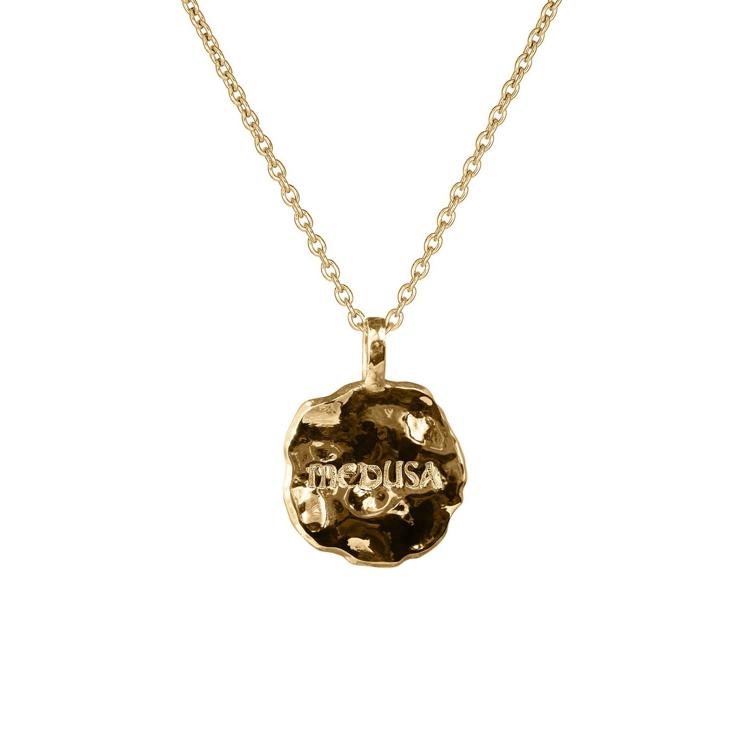 Medusa Molten Mini Medallion | Necklaces - Common Era Jewelry