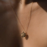Medusa Molten Mini Medallion | Necklaces - Common Era Jewelry