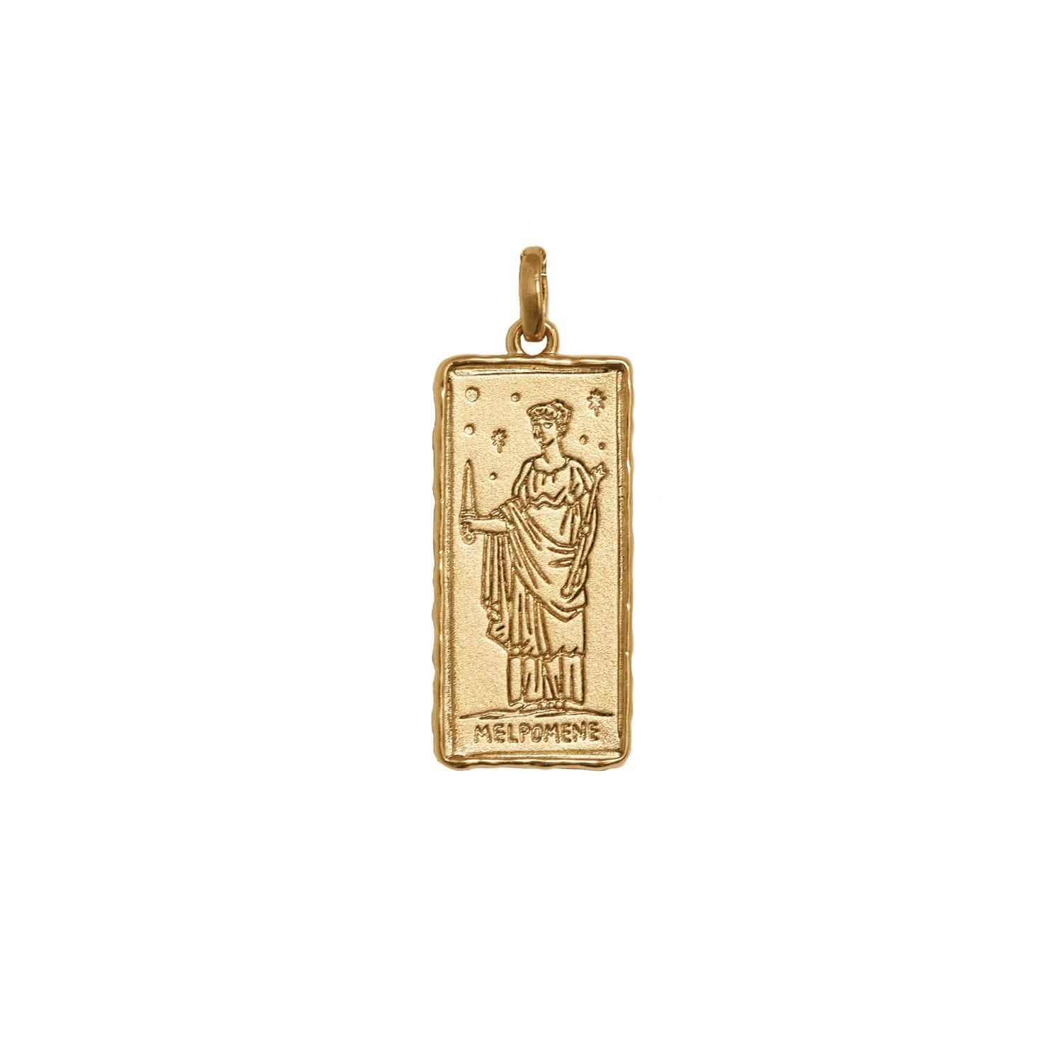 Melpomene Muse of Drama Necklace | Necklaces - Common Era Jewelry