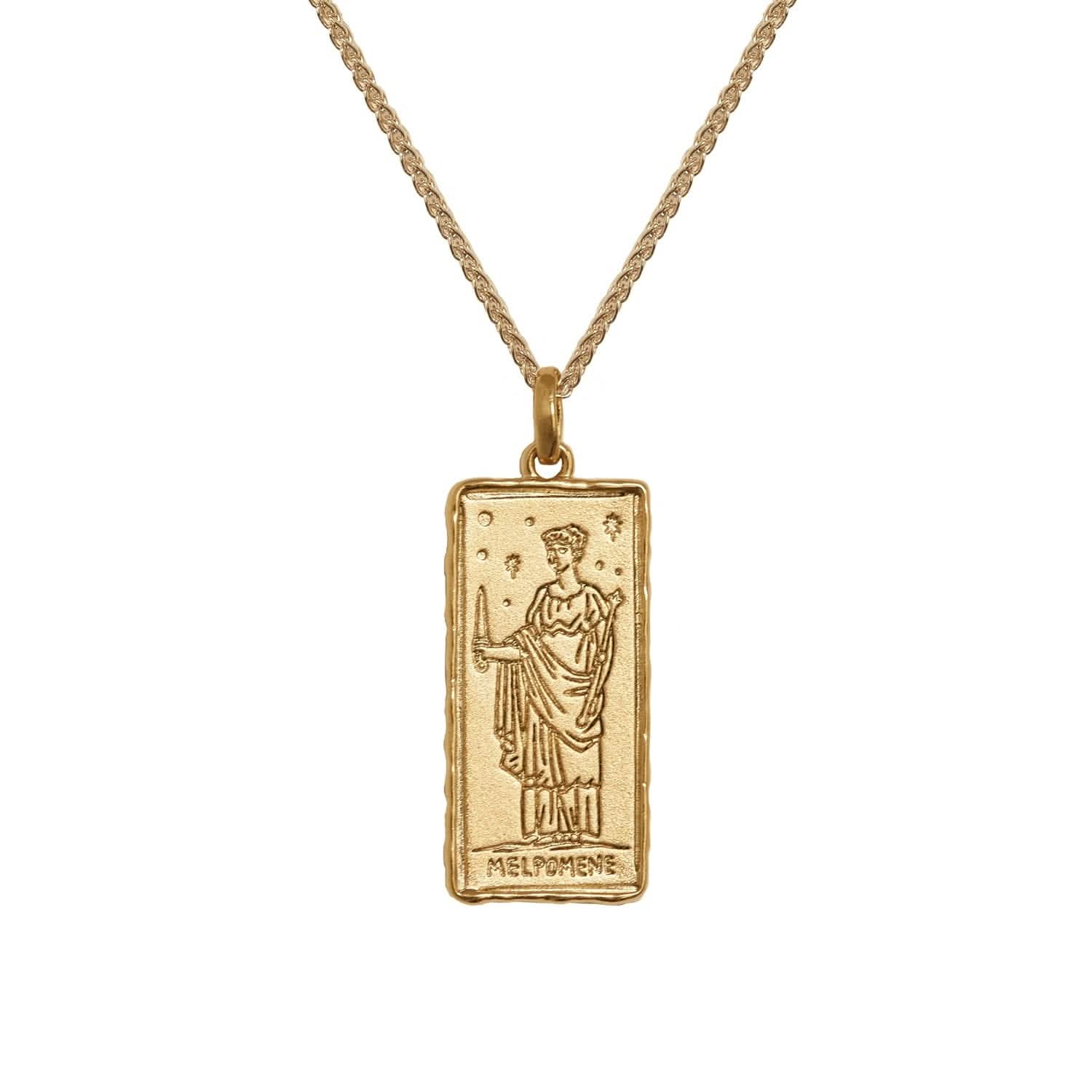 Melpomene Muse of Drama Necklace | Necklaces - Common Era Jewelry