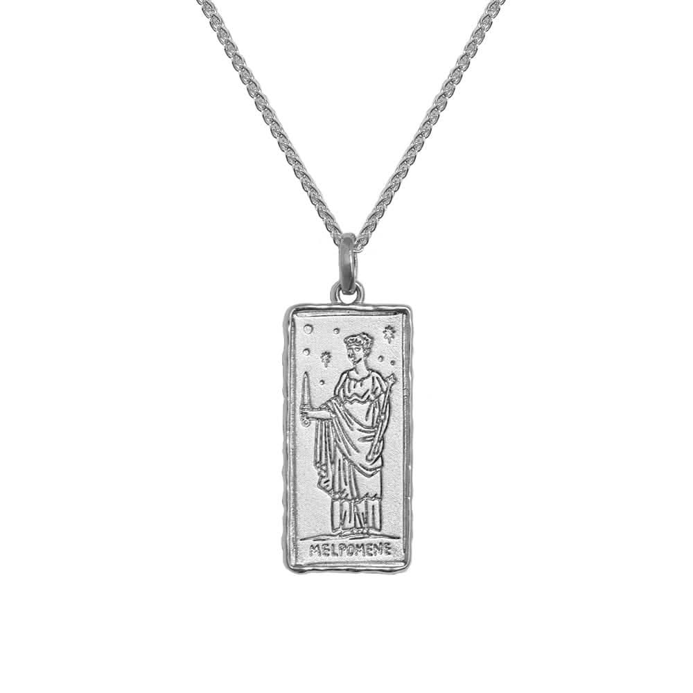 Melpomene Muse of Drama Necklace | Necklaces - Common Era Jewelry