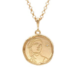 Circe Demi-Goddess of Witchcraft Necklace with Diamond | Necklaces - Common Era Jewelry