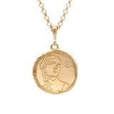Circe Demi-Goddess of Witchcraft Necklace with Diamond | Necklaces - Common Era Jewelry