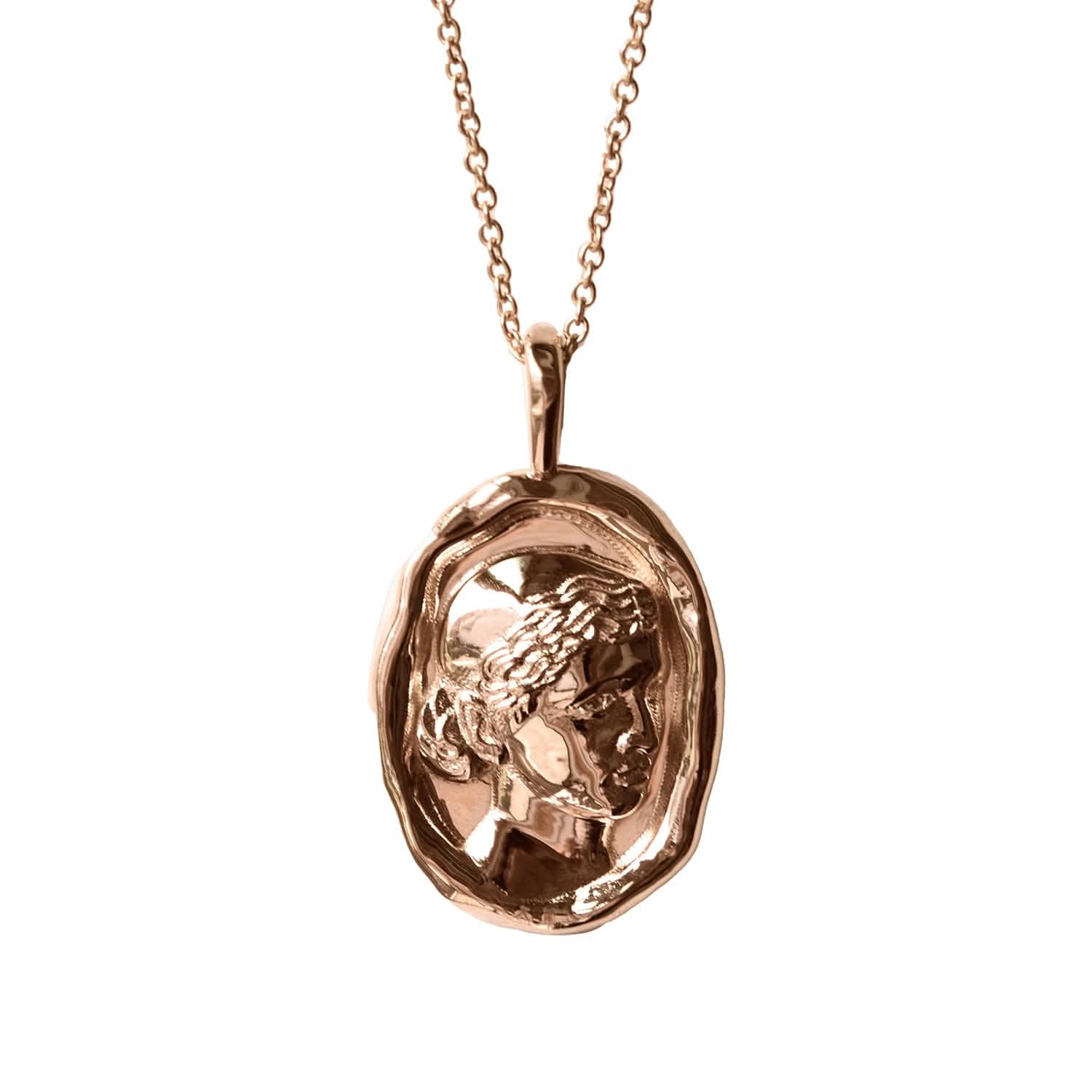 Cleopatra Molten Gold Pendant | Necklaces - Common Era Jewelry
