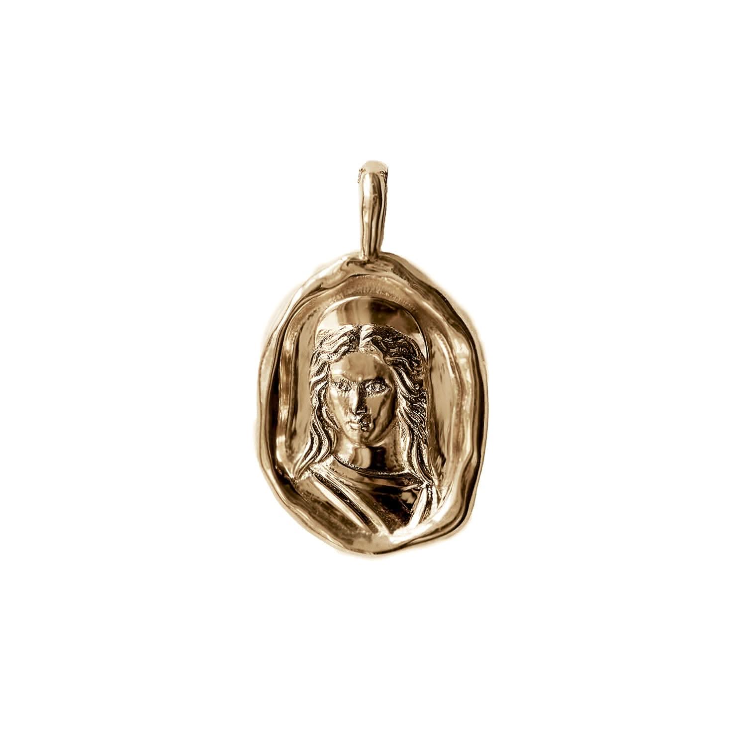 Clytemnestra Molten Gold Pendant | Necklaces - Common Era Jewelry