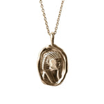 Hatshepsut Molten Gold Pendant |  Necklaces - Common Era Jewelry