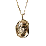 Livia Molten Gold Pendant |  Necklaces - Common Era Jewelry