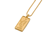 Melpomene Muse of Drama Necklace |  Necklaces - Common Era Jewelry