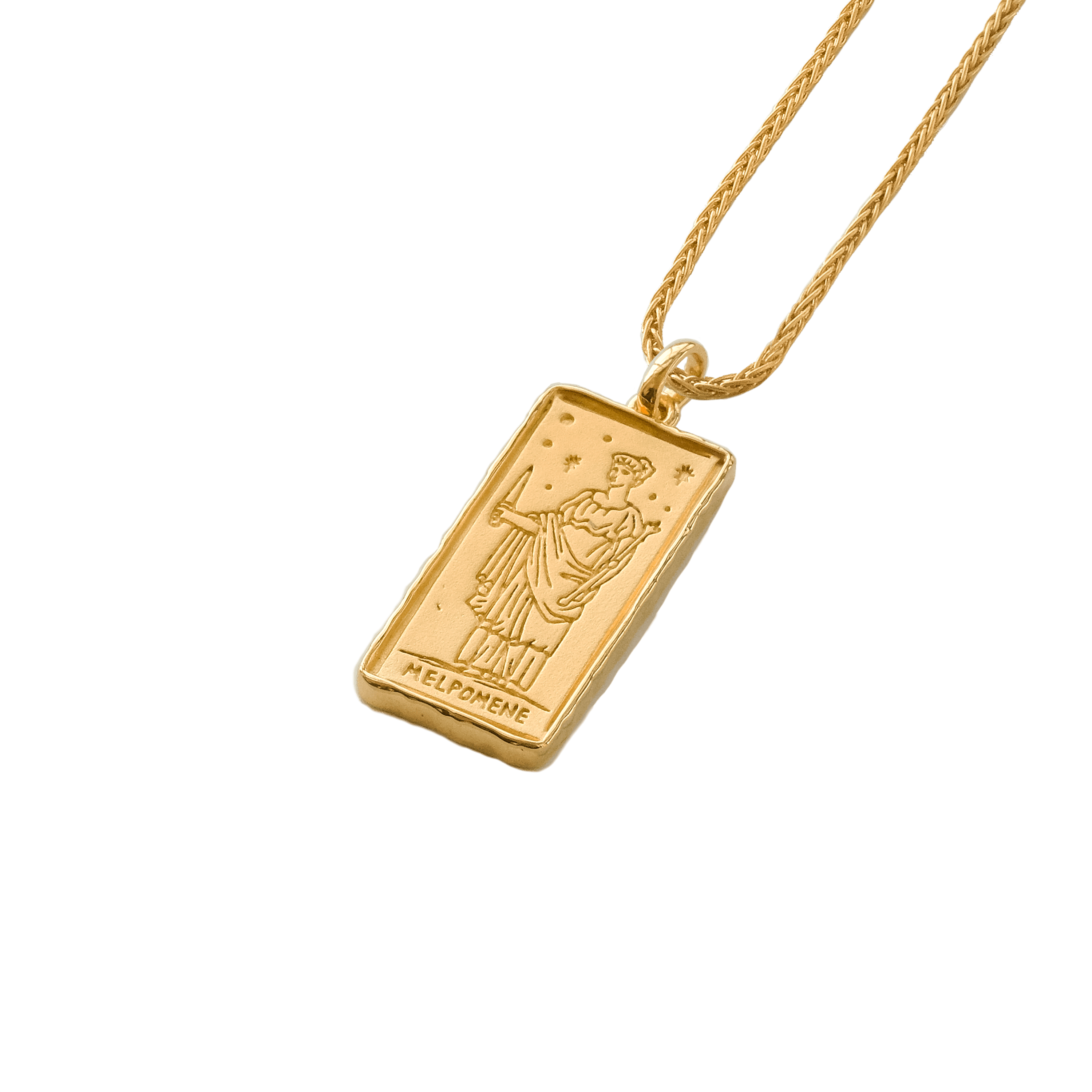 Melpomene Muse of Drama Necklace |  Necklaces - Common Era Jewelry