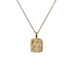 Mini Magic Sator Square Talisman Necklace |  Necklaces - Common Era Jewelry