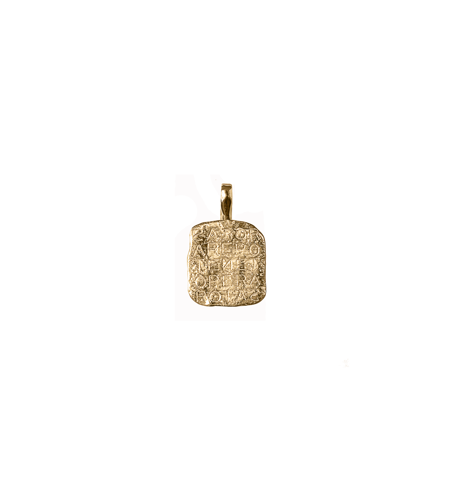 Mini Magic Sator Square Talisman Necklace | Necklaces - Common Era Jewelry