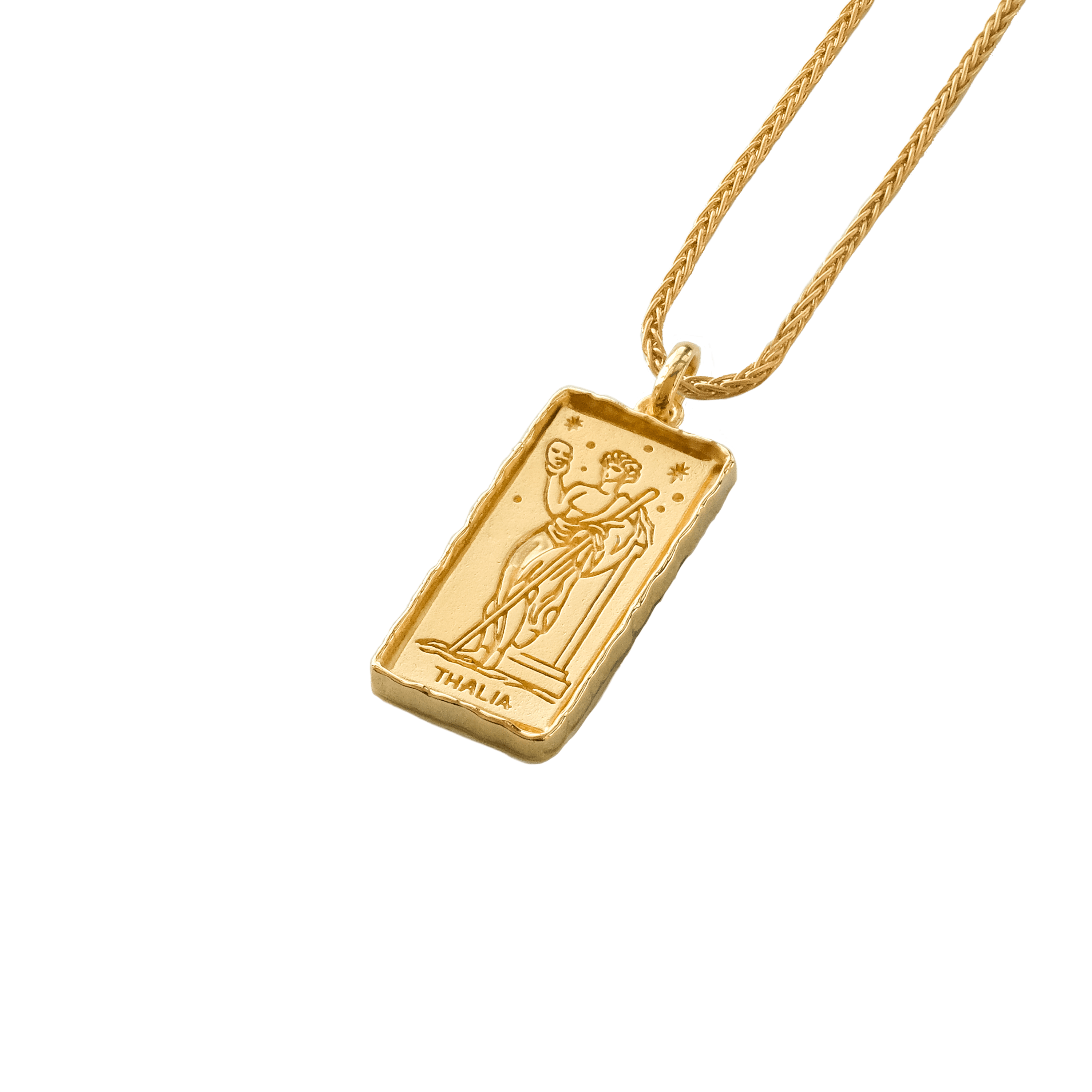 Thalia Muse of Comedy Necklace | Necklaces - Common Era Jewelry