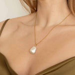 Baroque Pearl Necklace |  Necklaces - Common Era Jewelry