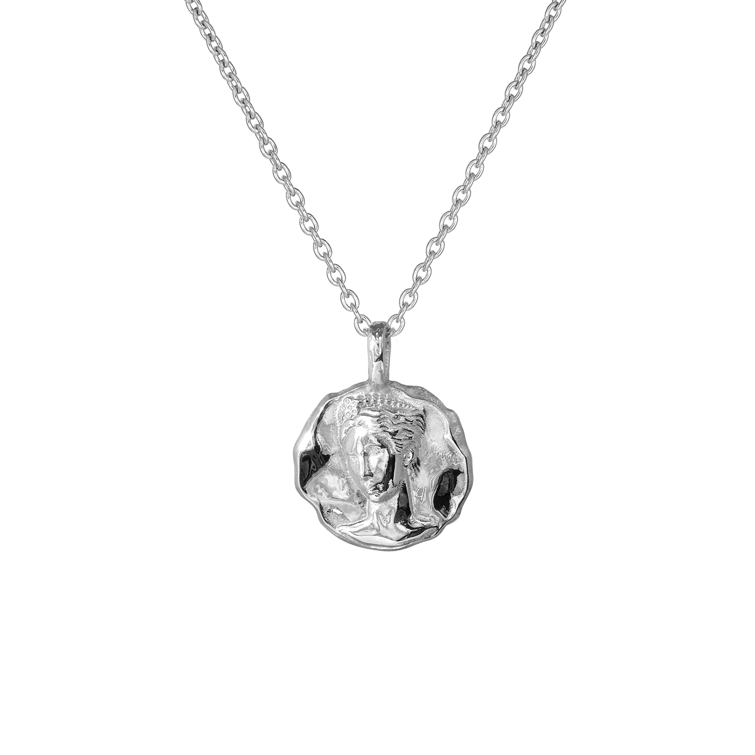 Persephone Molten Mini Medallion | Necklaces - Common Era Jewelry