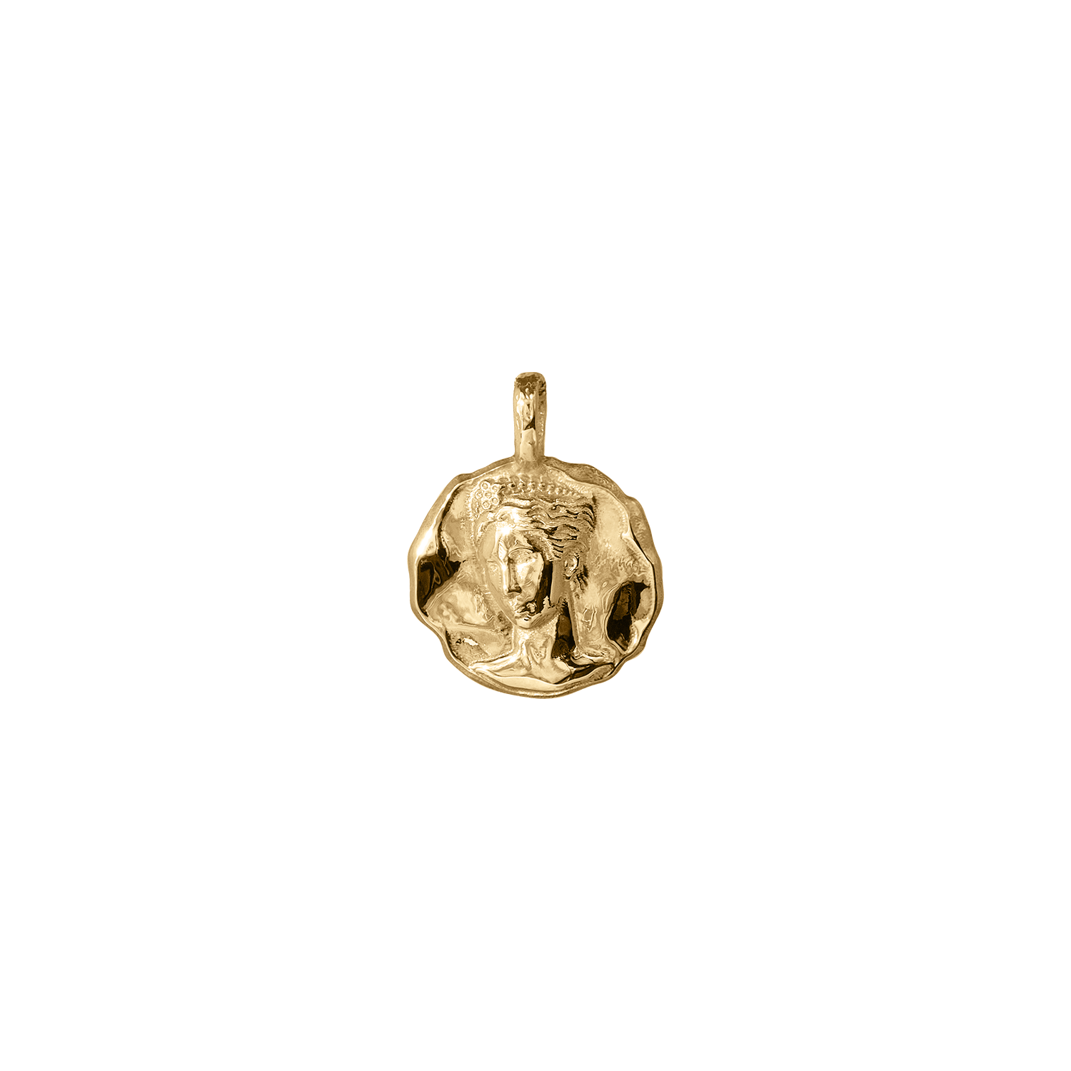Persephone Molten Mini Medallion | Necklaces - Common Era Jewelry