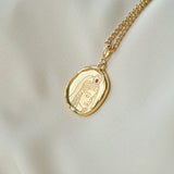 Persephone Goddess of Spring Necklace with Ruby | Necklaces - Common Era Jewelry