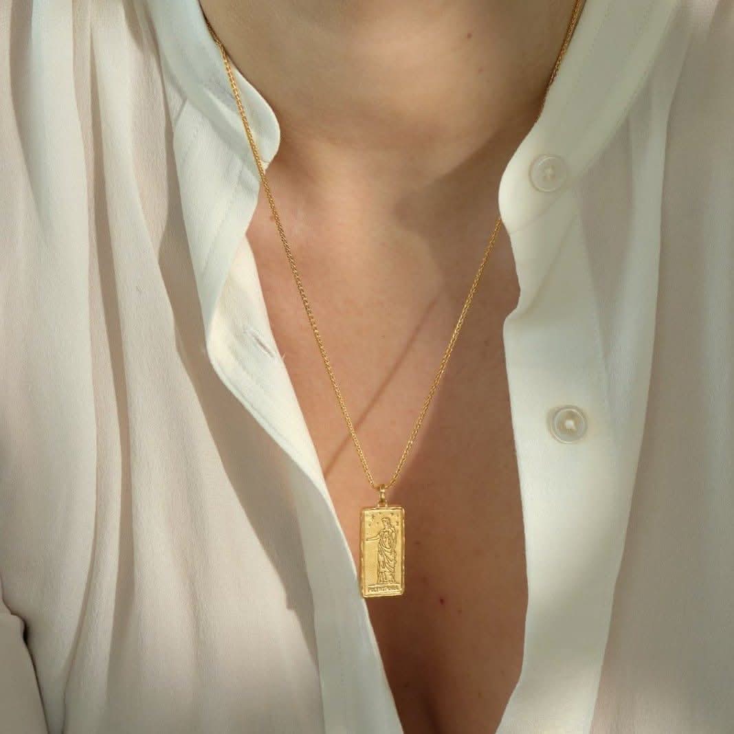 Polyhymnia Muse of Hymns Necklace |  Necklaces - Common Era Jewelry