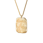 Magic Sator Square Gold Talisman Necklace |  Necklaces - Common Era Jewelry
