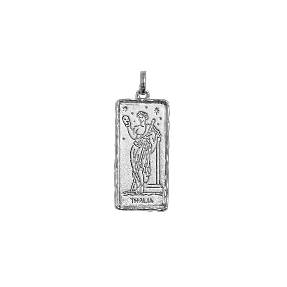 Thalia Muse of Comedy Necklace | Necklaces - Common Era Jewelry