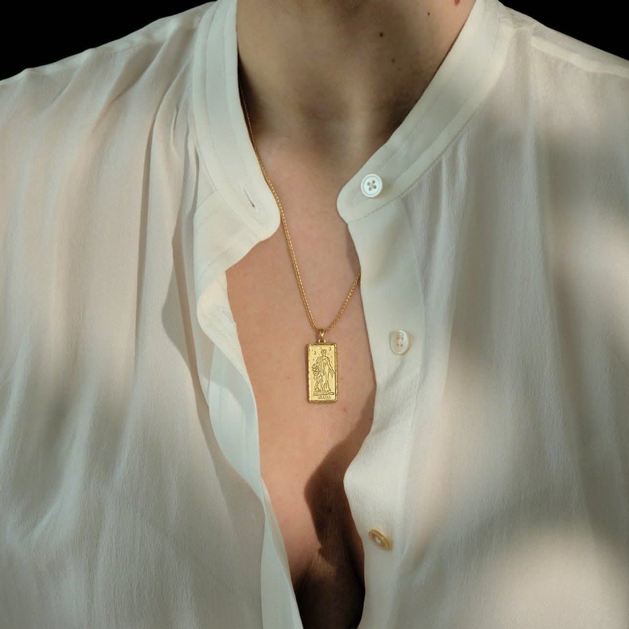 Urania Muse of Astronomy Necklace | Necklaces - Common Era Jewelry