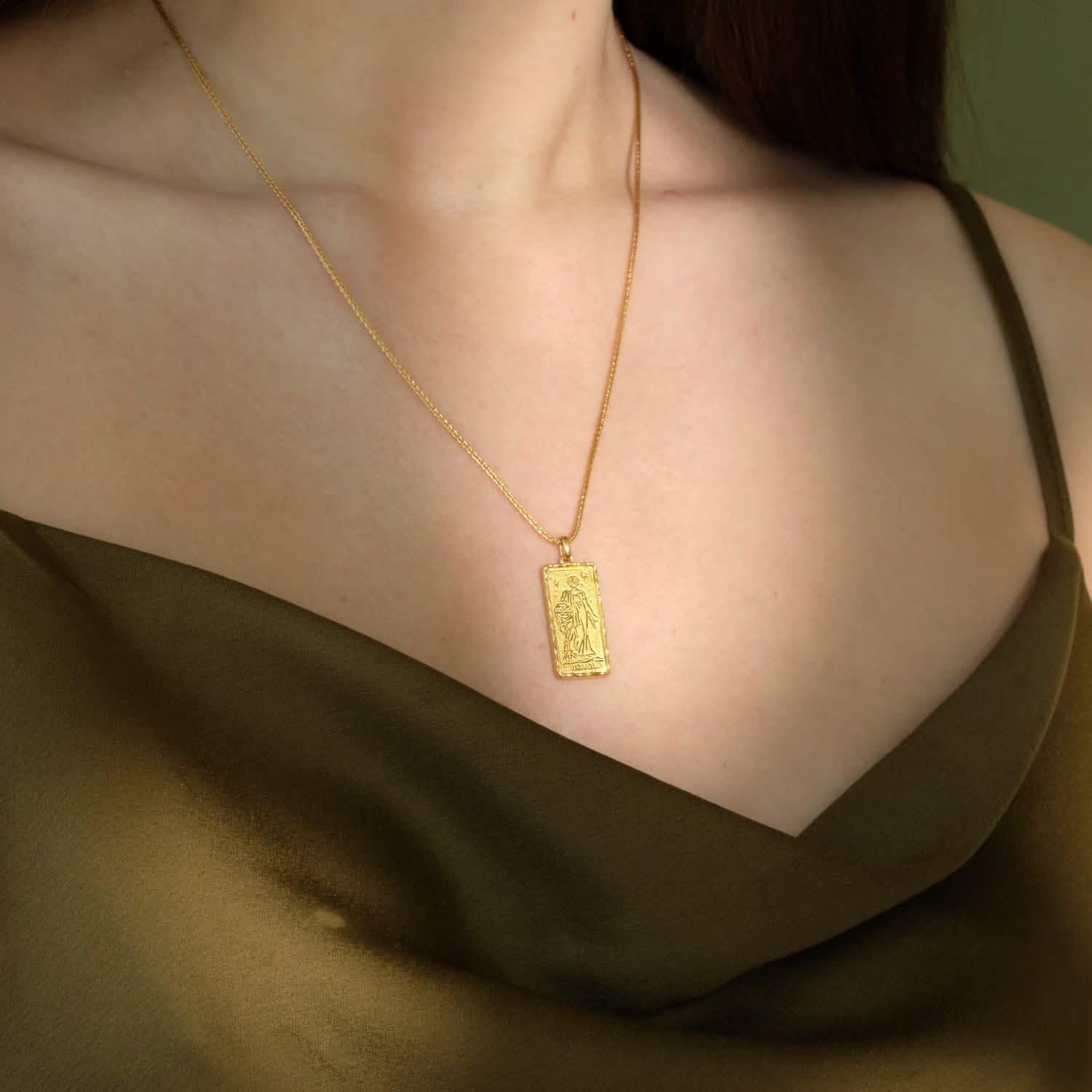 Urania Muse of Astronomy Necklace | Necklaces - Common Era Jewelry
