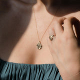 Aphrodite Molten Mini Medallion | Necklaces - Common Era Jewelry