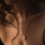 Artemis Molten Mini Medallion | Necklaces - Common Era Jewelry