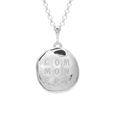 Medusa 7 Emerald Medallion Necklace | Silver | Necklaces - Common Era Jewelry