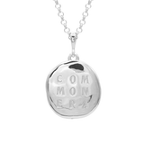 Medusa 7 Emerald Medallion Necklace | Silver |  Necklaces - Common Era Jewelry