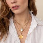 Circe Demi-Goddess of Witchcraft Necklace with Diamond |  Necklaces - Common Era Jewelry