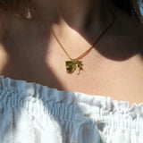 Eye of Horus Gold Talisman Necklace | Necklaces - Common Era Jewelry
