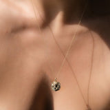 Gaia Molten Mini Medallion | Necklaces - Common Era Jewelry