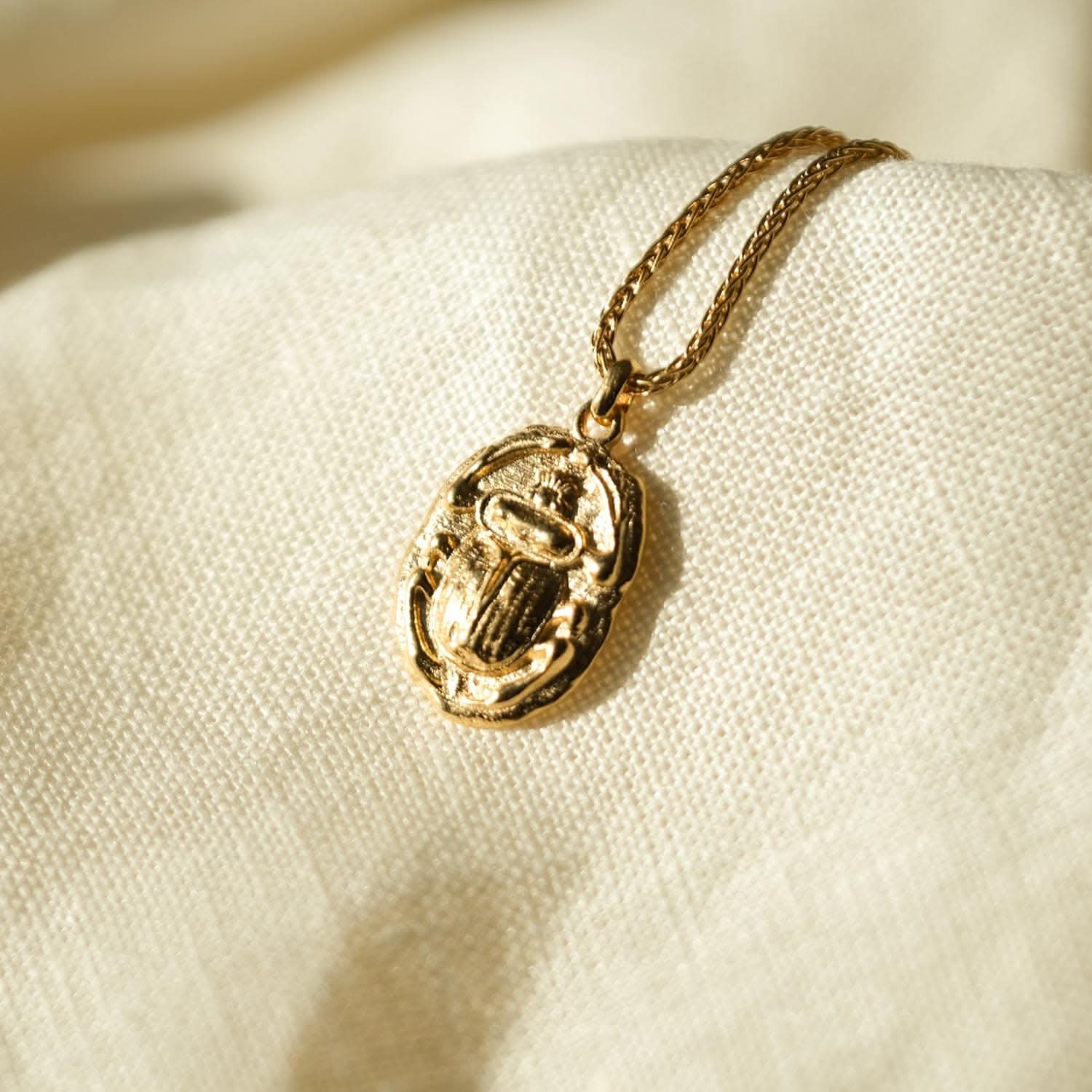 Ancient Scarab Talisman Necklace | Necklaces - Common Era Jewelry