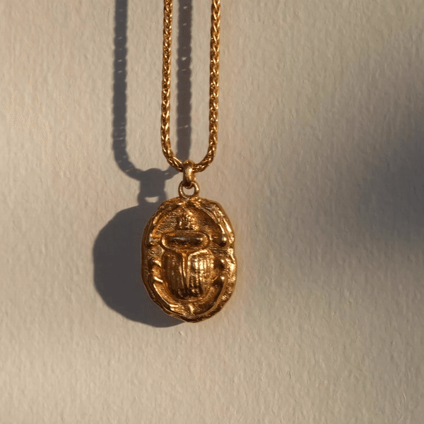 Ancient Scarab Talisman Necklace | Necklaces - Common Era Jewelry