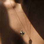 Hecate Molten Mini Medallion |  Necklaces - Common Era Jewelry