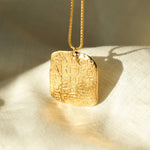 Magic Sator Square Gold Talisman Necklace |  Necklaces - Common Era Jewelry