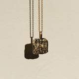 Mini Magic Sator Square Talisman Necklace | Necklaces - Common Era Jewelry