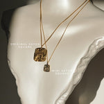 Magic Sator Square Gold Talisman Necklace |  Necklaces - Common Era Jewelry