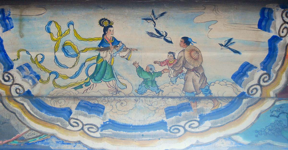 Niulang and Zhinu, the Oxherd and the Weaver - COMMON ERA