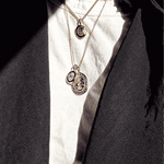 Molten Heirloom Pendant - Diamond |  Necklace - Common Era Jewelry